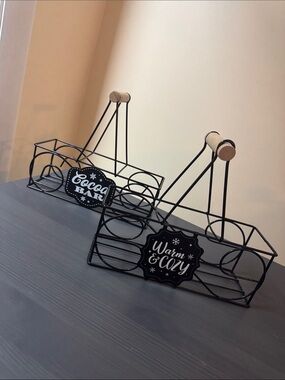 Cocoa bar warm and cozy drink bar area display winter decor